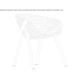 Steel chair Barba