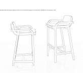 Leather chair Cubitas