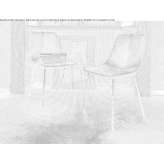 Leather upholstered chair Sesimbra