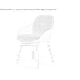 Chair with armrests Racu