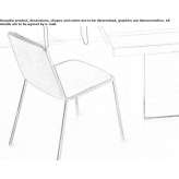 Chair upholstered with fabric Silanus