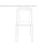 Tanned leather armchair Sturno