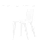 Polypropylene chair Kukow