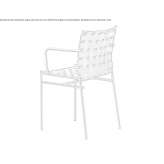 A chair with armrests that can be stacked Ottrau