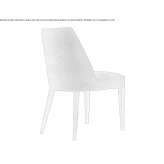 Chair upholstered with fabric Viken