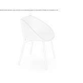 Felt chair Joacaba