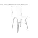 Polypropylene chair Zmigrod