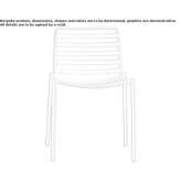 Steel garden chair Dalheim