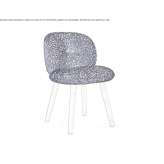 Chair upholstered with fabric Diedorf