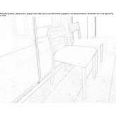 Wooden chair Eskil