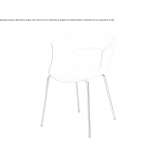 Stackable polycarbonate chair Ponthir