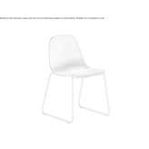 Polyurethane chair based on a sled Okhtyrka