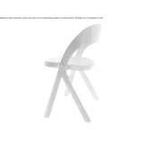 Chair upholstered with fabric Auckley