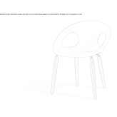 Technopolymer chair Lucon