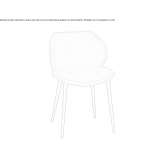 Upholstered chair Trossin