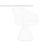 Leather upholstered chair Nordheim