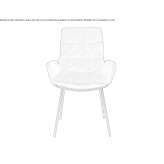 Upholstered chair with armrests Villadoz