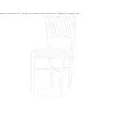 Fabric chair with a beech structure Dionysos