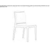 Upholstered fabric chair that can be stacked Puscasi