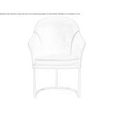 Upholstered chair Lent