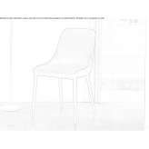 Fabric chair Sciez