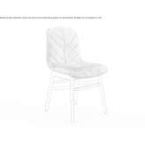 Chair upholstered with fabric Muskegon
