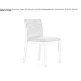 Chair upholstered with fabric Puscasi