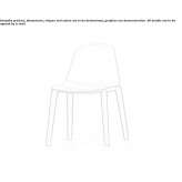 Polypropylene chair Ipatovo