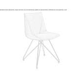 Upholstered chair Vipiteno