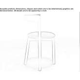 Solid wood chair with integrated cushion Majagual