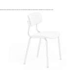 Fabric chair Hysham