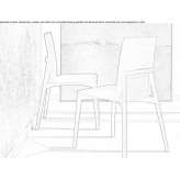 Upholstered chair Brezi
