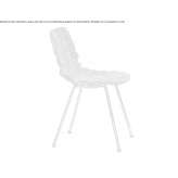 Upholstered chair Corsico