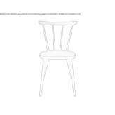 Aluminum chair Izdebnik