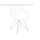 Chair with armrests Atil