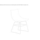 Ergonomic chair based on a sled Sedico