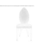 Chair upholstered with fabric Pican