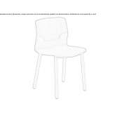 Upholstered chair Gigant