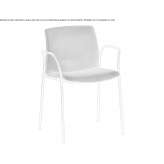 Upholstered chair with armrests Gigant
