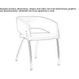 Upholstered chair with armrests Guixe