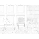 Upholstered chair Ahuac