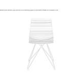 Technopolymer chair Vipiteno