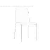 Leather upholstered chair Taigum