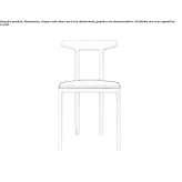 Solid wood chair Carnegie