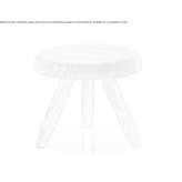 Low walnut coffee table Soponya