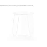 Polyurethane stool/coffee table Simo