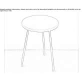 Prefinito Cemento stool Tintigny