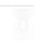 Brown stool/coffee table Laval