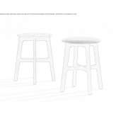 A low wooden stool Vilela