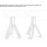 Ceramic stool/coffee table Akcaova